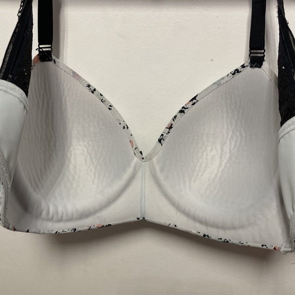 CACIQUE Floral Wireless Bra Sz 34DDD - Picture 12 of 14